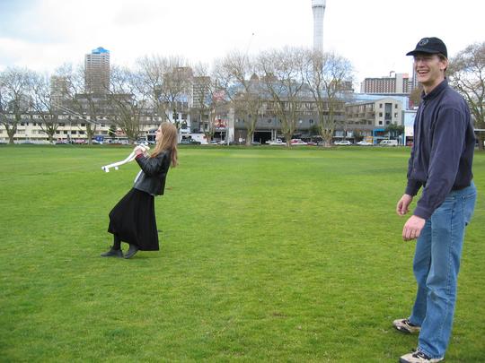 Clare Flying Kite