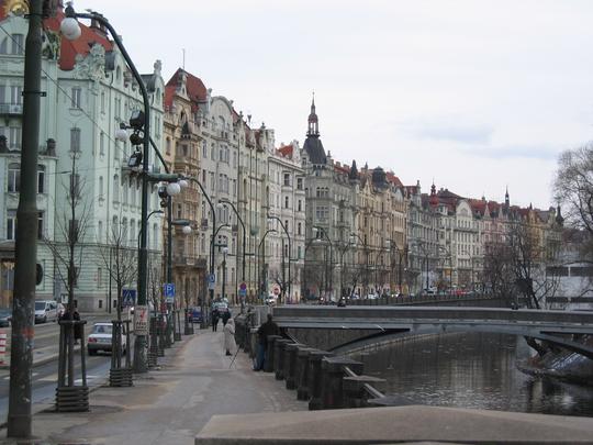 Riverfront Buildings, Prague