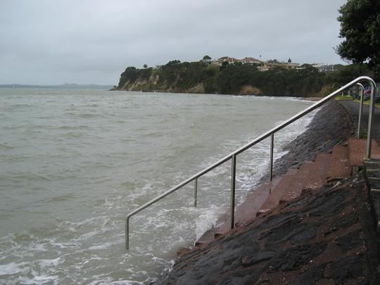 St Heliers, High Tide, Left