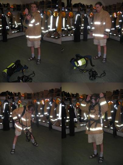 Fighting Fires in Shorts