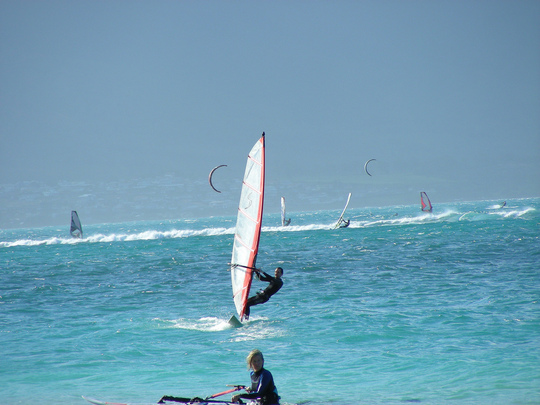 Windsurfing Kanaha, Maui